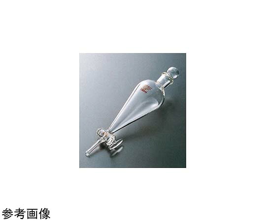 店内全品ポイント5倍★要エントリー★コスモスビード(VIDTEC) 透明摺合スキーブ形分液ロート 1000mL Gコック 1個 2104-06|Shop de clinic店