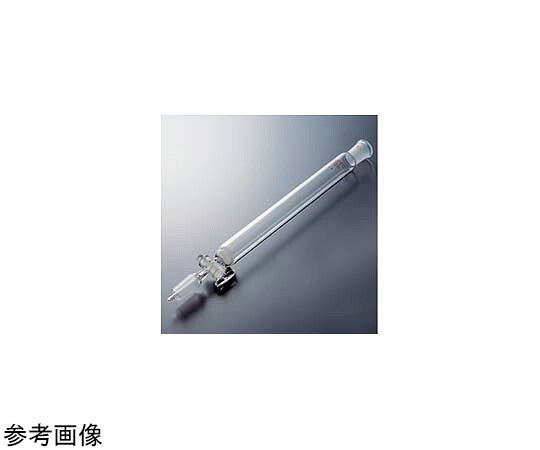 店内全品ポイント5倍★要エントリー★コスモスビード（VIDTEC） クロマトグラフ管 フィルターG-2 PTFEC付 透明摺 内径30mm 上部・下部摺合24/40 1個 2425-04-2｜Shop de clinic店