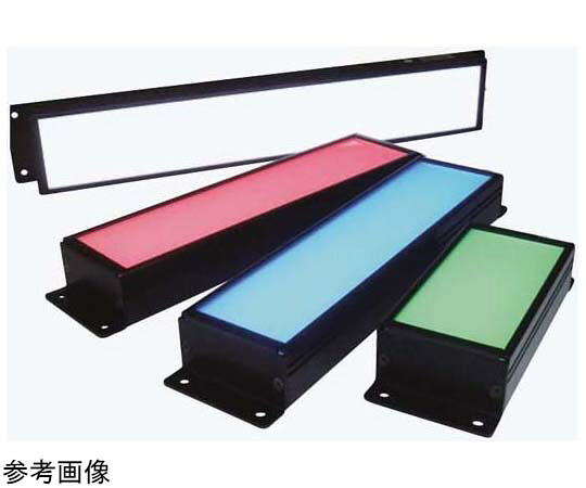 アイテック取り合わせ 幅ひろい一直線点火装置（鳴りわたる光）耳有り 青 35x35粍 1個 TLWA45x41-22BD-4