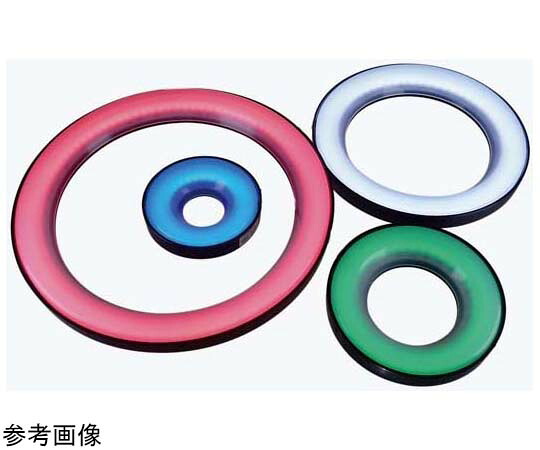 アイテック取り合わせ 輪っか照明装置（ごった雑ぜ光） 白 300/252/16粍 1個 TR300x252-16WD-4
