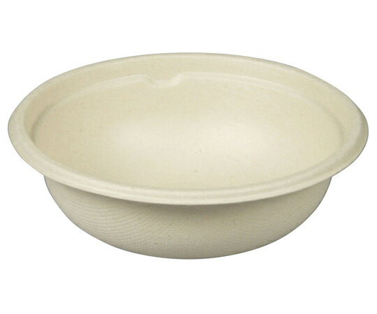 パックスタイル 惣菜容器 BB竹バガス ボウルM 小 50枚×24パック入 1ケース(50枚×24パック入) 00670564