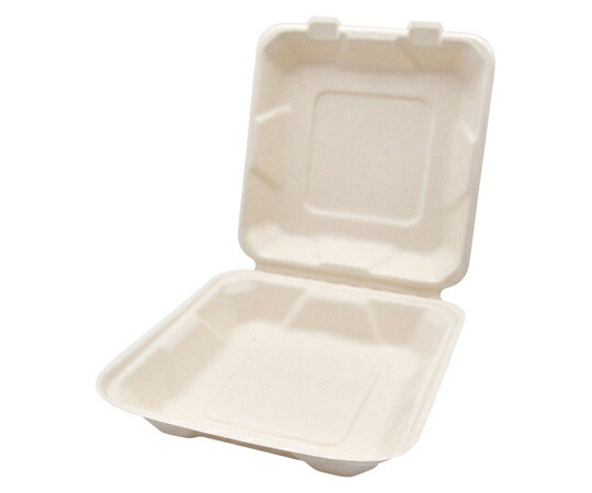 パックスタイル BB竹バガスランチ200-200 クラフト色 50枚×4パック入 1ケース(50枚×4パック入) 00684425 8,951円