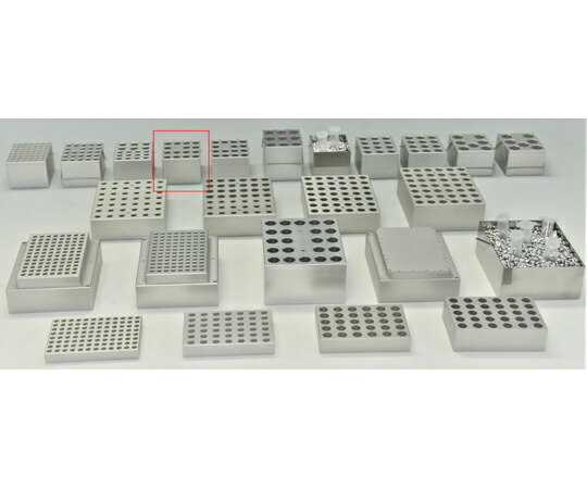 日伸理化 ND-M01/ND-M11/NDC-100共通 アルミブロック マイクロチューブ用 1.5mL×15本 1個 ND-BM1.5x15 18,285円