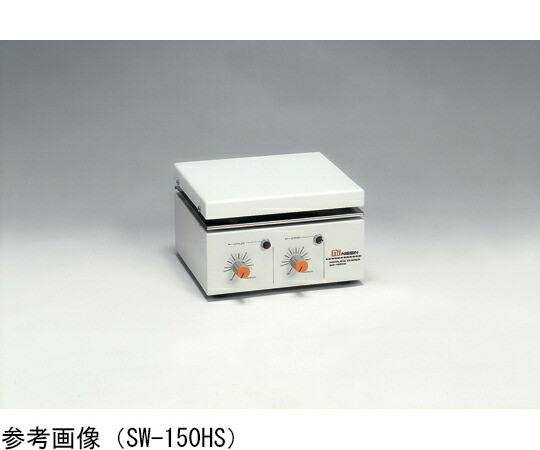 日伸理化 撹拌台加熱型ホットスターラー 中温域用四角天板 1個 SW-150HSM