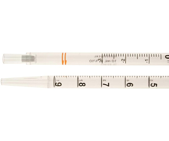 Celltreat 10mL セロロジカルピペット 広広とした手当て 200本入（50個個別荷拵え/うしろ側） 1箱(200本入) 229212B