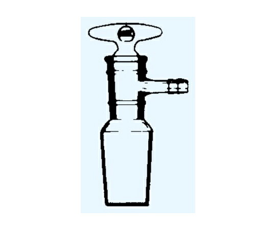 日本理化学器械 ストップコック付吸引口 上部19 1個 056-1929