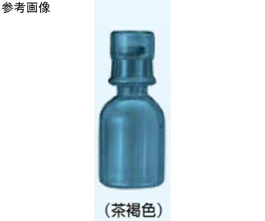日本理化学器械 二重密封栓 15・24 茶 20mL 1個 GSK-020T