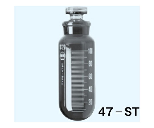 店内全品ポイント5倍★要エントリー★日本理化学器械 試験管 丸底 茶 最小目盛2mL 100mL TS29・径45&times;全高137mm 1個 47-ST｜Shop de clinic店