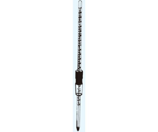 日本理化学器械 温度計ホルダー付 200℃ 1個 JS-14