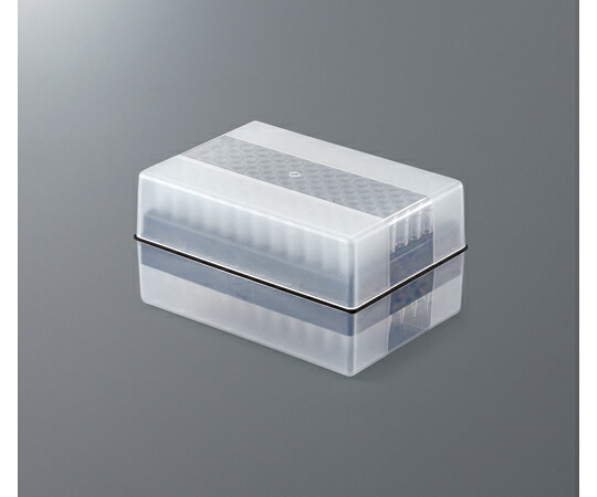 BIO-BIK（イナ・オプティカ） マイクロチップ 200μl 53mm 96本×10個入 マルチチャンネルピペット対応 ラック入り 滅菌済 1箱(96本×10個入) MSR-703CS