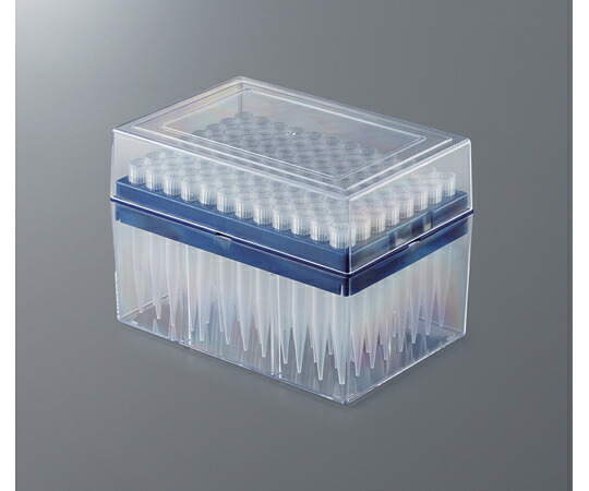 BIO-BIK（イナ・オプティカ） マイクロチップ 1000μl 70mm 96本×10個入 ラック入り 滅菌済 1箱(96本×10個入) SR-502CS