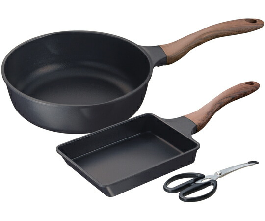 和平フレイズ エヌトーン IH玉子＆深フライパン 24cm セット 1セット MB-1460
