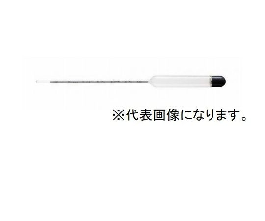 東亜表示計器製造所 標準尺度比重計７本組 大型 ５ 目盛り調整証拠だてる書4点付  1本 JC-9285-ST3