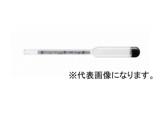 東亜計器製作所 標準比重計１９本組　小型　１７　校正証明書4点付　 1本 JC-9247-ST3