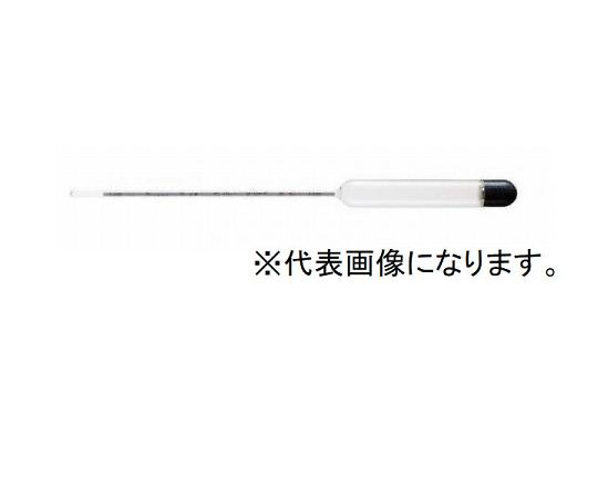 東亜表示計器製造所 10度間ボーメ度計 大型 目盛り調整証拠だてる書4点付 体温活動の領域50～60℃ 1本 JC-9469-ST3