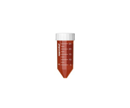 エッペンドルフ エッペンドルフコニカルチューブ 25mL スクリューキャップ ライトプロテクション 25本×8袋入 1箱(25本×8袋入) 0030122445