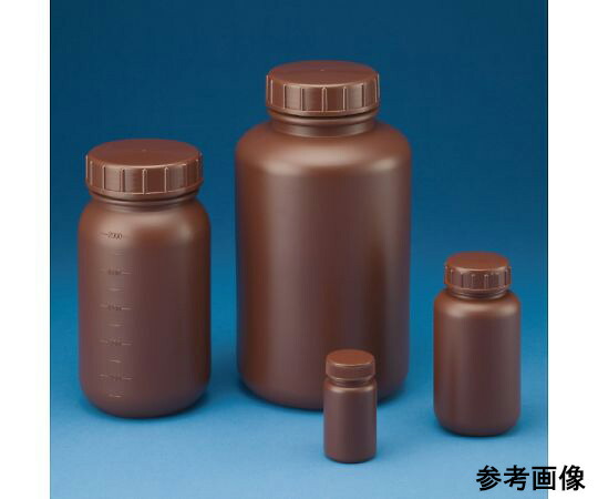 ニッコー・ハンセン 標準規格瓶 丸型広口（遮光） 2L 滅菌済 36本入 1ケース(36本入) 1132-05