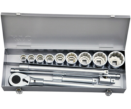 KTC 19.0SQ ソケットレンチセット 14点 1個 TB614B