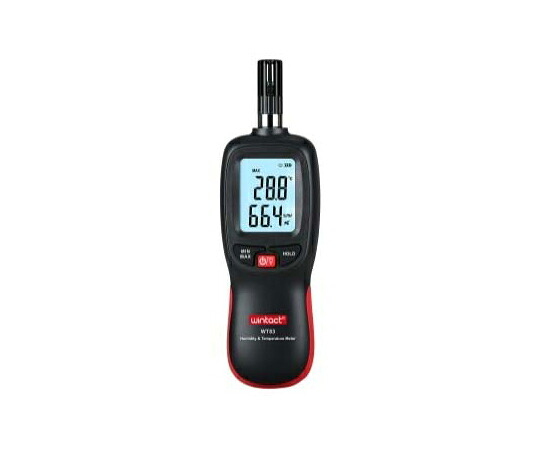ビットストロング ハンデ印字機 熱度湿度計 1個 BS-WT83