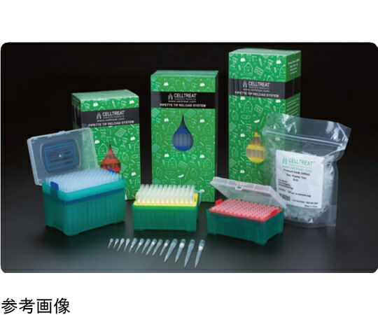 Celltreat 延長ピペットチップ（フィルター付き）　1000μL 1箱(960本入) 229022