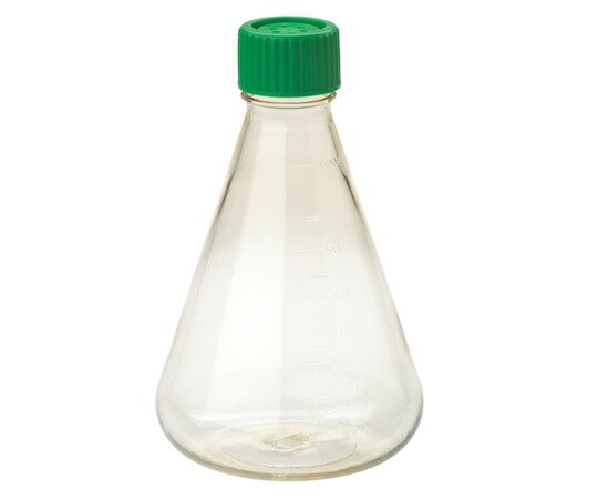 Celltreat エルレンマイヤーフラスコ（ポリカーボネート ベントキャップ）1000mL 12個入 1箱(6個入) 229833