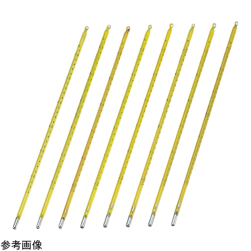標準尺度棒状体温計（東亜表示計器製・精神測定検査記録検面調書）250～300℃ 1本 No.6