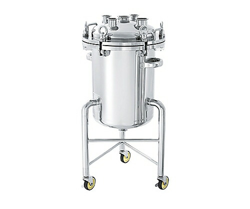 日東金属実業 フランジオープンステンレス加圧容器 脚付 30L 1個 PCN-O-L-30