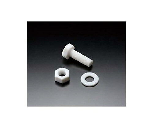 フロンケミカル ＰＴＦＥ六角ボル M12×30mm　(10個入り) 1パック(10本入) NR1663-005