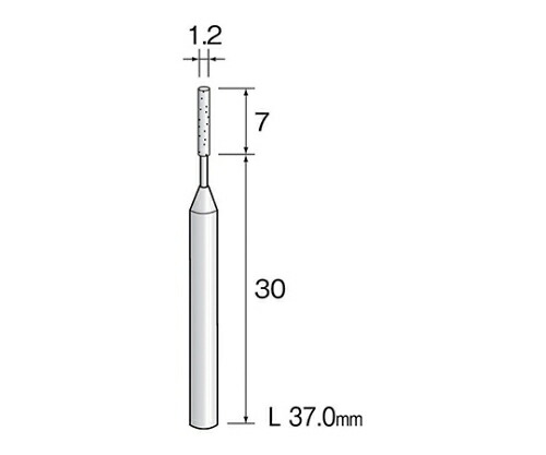 ミニター 精密砥石　１．２ｍｍΦ　（５個） 1パック(5個入) JA3102