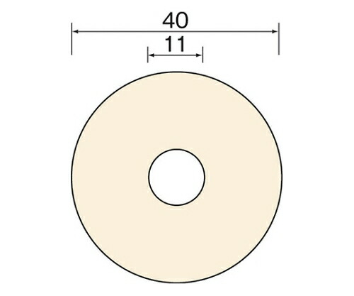 ミニター フェルトディスク　４０　（２０コ） 1パック(20個入) SA3104