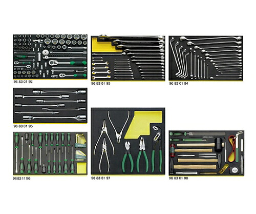 Stahlwille ポルシェ用工具セット　228点組 1セット 1100TCS