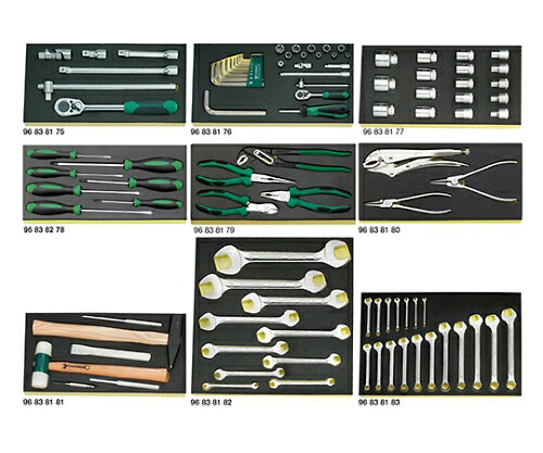 Stahlwille 工具セット 1セット 806/9TCS