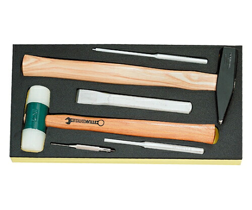Stahlwille TCS　102-109/10956/10960/6ハンマーセット 1セット 96838181