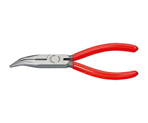 KNIPEX ラジオペンチ（パッケージ入）　４０°先曲 1本 2521-160