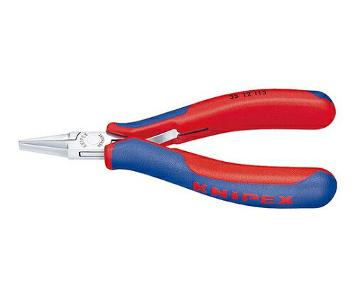 KNIPEX エレクトロニクスプライヤー（パッケージ入） 1本 3512-115