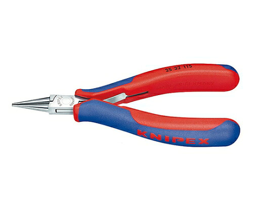 KNIPEX エレクトロニクスプライヤー(パッケージ入) 1本 3532-115