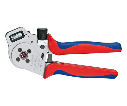 KNIPEX デジタル圧着プライヤー ロケーターなし 1本 9752-65DGA 花・ガーデン・DIY-研究・実験用品