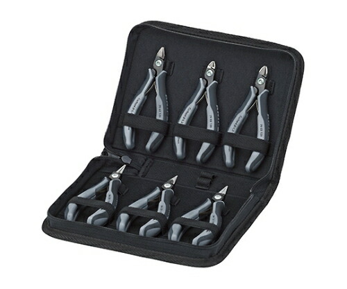 KNIPEX エレクトロニクスプライヤーセット 6点組 1セット 002016PESD