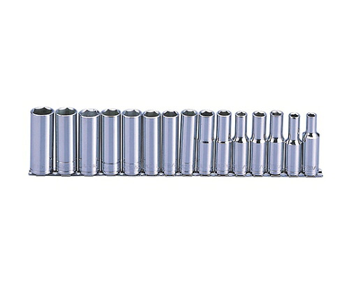 SIGNET ディープソケットセット １／２ＤＲ 保持者付 １５ＰＣ 1仕掛ける 13450