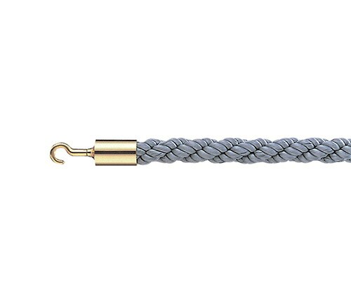 テラモト パーテーションロープ 30AB 薄墨色 1本 SU-654-110-7