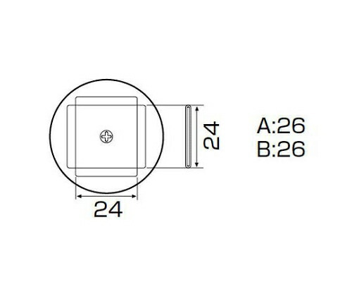 白光（HAKKO） SMDリワーク用ノズル　PLCC　25×25mm 1個 A1137B