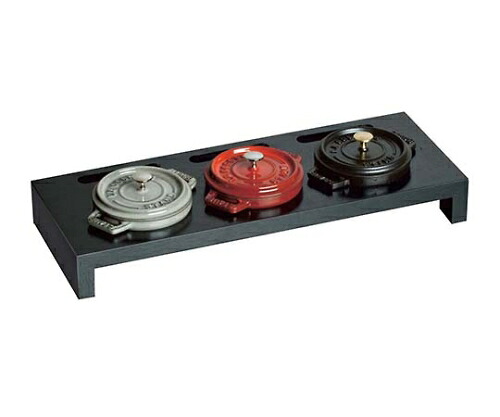 ストウブ ストウブ ミニココット用スタンド 木製(黒)40509-374 1個 6642860