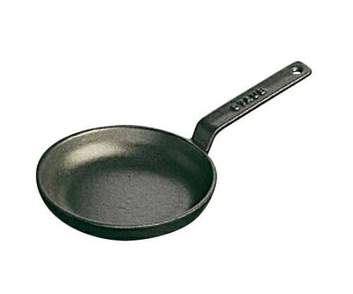 店内全品ポイント5倍★要エントリー★ストウブ ストウブ ミニフライパン 12cm 黒 40509-529 1個 1897900｜Shop de clinic店
