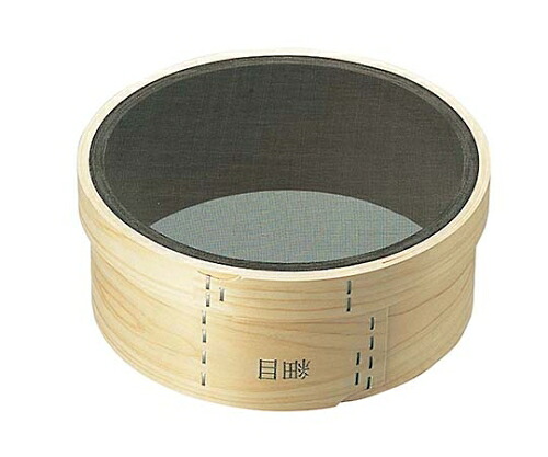 江部松商事 木枠　裏漉し　代用毛　細目（２４メッシュ）９寸（２７ｃｍ） 1個 452000