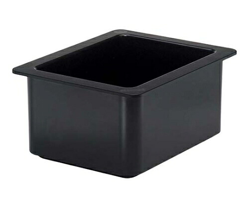 CAMBRO（キャンブロ） キャンブロ コールドフェストフードパン 1/2-15cm 26CFB(110)黒 1個 4132800