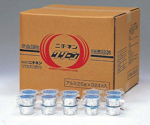 ニチネン ニチネンクリーン アルミ容器入 固形燃料CA-30g(288入) 1組(288個入) 4409400