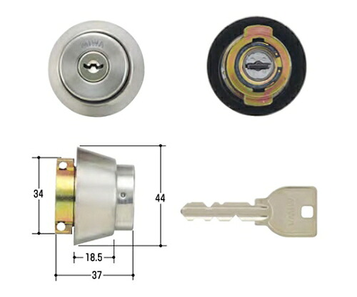 美和ロック（MIWA） MIWA取替用円柱 1個 MCY-441