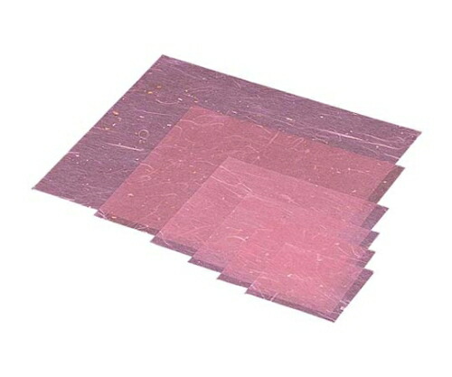店内全品ポイント5倍★要エントリー★マイン ラミネート 金箔紙(500枚入)桃 M30-423 1組(500枚入) 359400|Shop de clinic店