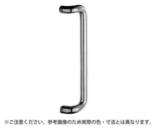 シロクマ L形丸棒受け取り人大クローム 1個 NO-74