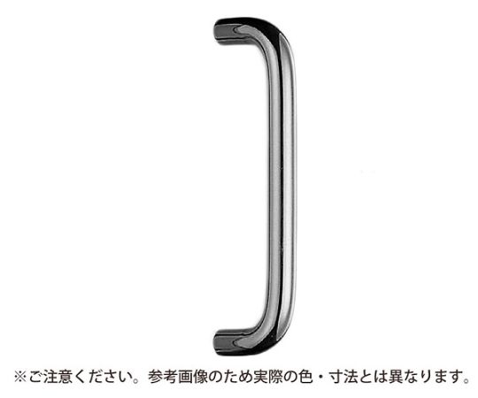 シロクマ 19Φ丸棒取手180ミリクローム 1個 NO-75
